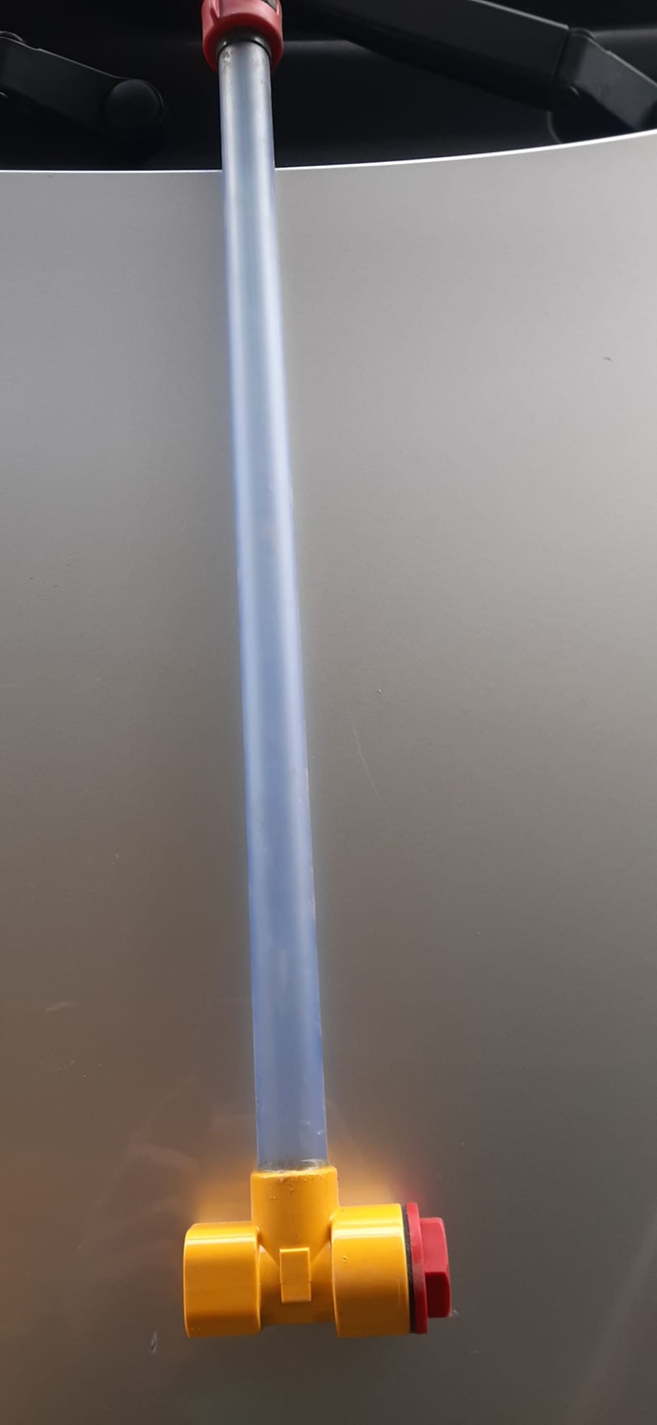 Breather tube cpl f/floor feeding